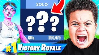 I EXPOSED Kaylen’s Fortnite Stats 11 YEAR OLD [upl. by Kiernan299]