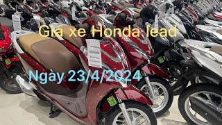 Giá xe Honda lead ngày 2322024 Giá xe mới nhất [upl. by Aratihc426]