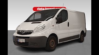 Opel Vivaro Van L1H1 20 CDTI 66kW MT6Webasto kellolla Pariovet tak [upl. by Dich]