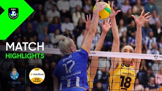 Highlights I FC PORTO vs VakifBank ISTANBUL I CEV Champions League Volley 2025 [upl. by Hendrika240]