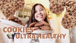 DEUX RECETTES DE COOKIES HEALTHY [upl. by Herbie]