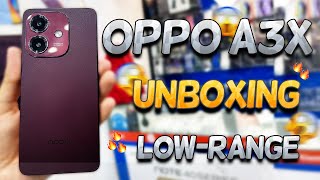 OPPO A3x Unboxing  First Look Review  Low Range [upl. by Cecilio674]