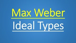 Webers Three Types of Ideal Authority [upl. by Zwick]