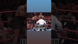 Mike Tyson amp Evander Holyfield 👈 boxing youtube wbcmuaythai mma muaythai wbcboxing box ufc [upl. by Kcirddahc]