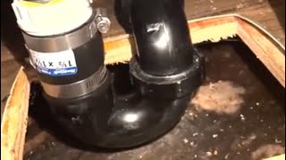 PTrap Shower Drain Repair on RV [upl. by Farra712]