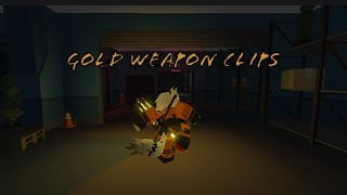 Golden Weapon Clips On Console Kaiju Paradise v331 [upl. by Ecidna]