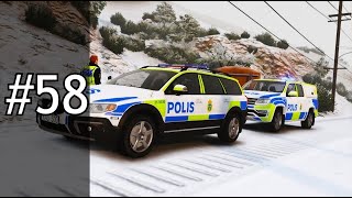 SVENSK POLIS I GTA 58 NÄRA DÖDEN [upl. by Eulalia]