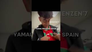 Lamine Yamal Mocking Spain During World Cup 2022 While 🤡 shorts viral funny trending fypシ fyp [upl. by Tserrof]