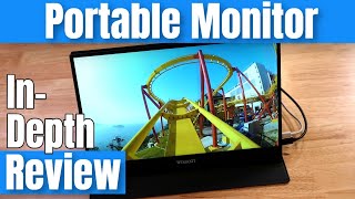 Wimaxit Portable Monitor M1562C InDepth Review and HowTo [upl. by Thera]