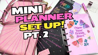 Part 2 How to Set Up Your Mini Happy Planner Mid Year for a Fresh Start [upl. by Retniw212]