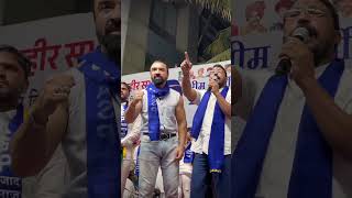 आज़ाद समाज पार्टी के प्रत्याशी Ajaz khan के लिए Chandrashekhar Azad ने मांगे वोट जिताने की अपील की। [upl. by Constantino]