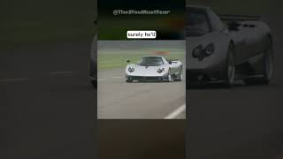 Can the Zonda beat the lap record 🥇 shorts topgear stig laprecord supercar [upl. by Sanger]