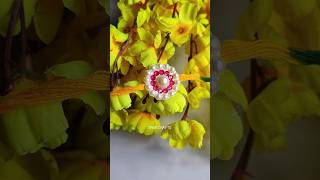 DIY Rakhi Ideas 😍rakhi shorts [upl. by Esilegna]