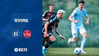 Relive Testspiel KSC  1FC Nürnberg [upl. by Pritchard]