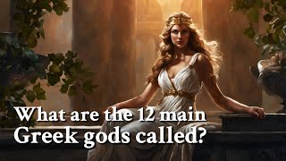 What are the 12 main Greek gods called Greek Mythology Story [upl. by Aiza482]