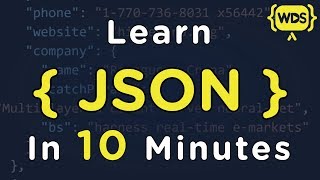 Learn JSON in 10 Minutes [upl. by Aicatan919]