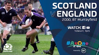 FULL MATCH REPLAY  Scotland v England  2000 [upl. by Gentry184]