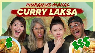 RM56 FOR CURRY LAKSA  Murah Vs Mahal  SAYS Challenge [upl. by Laurel445]