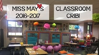 Miss Mays Classroom Crib 20162017 Reveal [upl. by Flip]