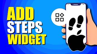 How To Add Steps Widget On iPhone Step Tracking Widget [upl. by Yetty]