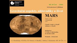 Jaroslav Klokočník Mars gravitační aspekty uhlovodíky a život KS ČAS 1422024 [upl. by Lesley28]