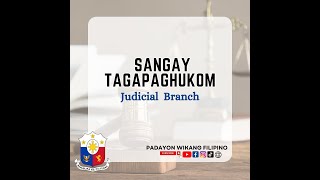 Tanggapan ng Pamahalaan sa Wikang Filipino Sangay Tagapaghukom [upl. by Cassi]