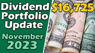 Dividend Stocks I Purchased in November 2023 [upl. by Edyaw]