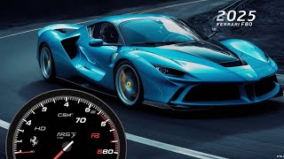 2025 Ferrari F80 The New King of Hypercars [upl. by Annonyw]