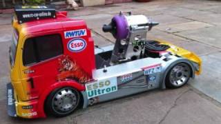 FG 15 Scale Mercedes Model Jet Truck  P80 Jetcat Turbine  Part 2 [upl. by Anitserp384]