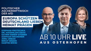 Politischer Aschermittwoch AfD live aus Osterhofen [upl. by Derte]