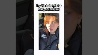 Try this hairstyle for short amp long hair trending hairstyle explore hair hairtutorial shorts [upl. by Barren]