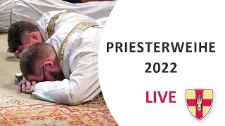 LIVE Priesterweihe 2022  Stift Heiligenkreuz [upl. by Verner627]