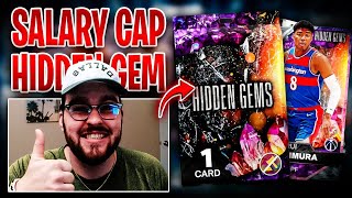 OPENING MY FREE SALARY CAP DIAMOND HIDDEN GEM IN NBA 2K25 MyTEAM [upl. by Airad]