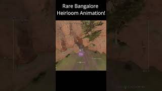 Rare Bangalore Heirloom Animation apex apexlegendsshorts apexclips [upl. by Isahella]