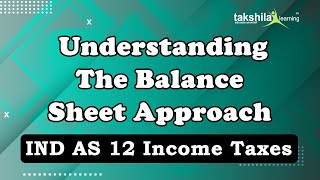 Understanding the balance sheet approach  IND AS 12  Introduction to the balance sheet [upl. by Avenej]