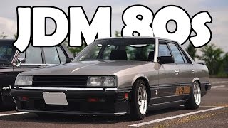 Most Iconic Japanese Cars Of The 80s [upl. by Novahs338]