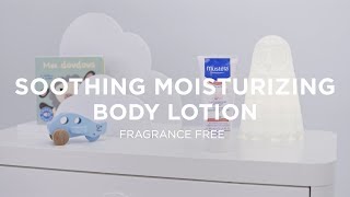 Mom Hacks How to Apply Soothing Moisturizing Body Lotion for Babies with Sensitive Skin  Mustela [upl. by Fiorenze947]