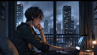 SLEEPY🌠  Lofi rain song To sleepChill  Listen to escape from hard day [upl. by Eiknarf]