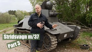 Stridsvagn m37 3  AHIV Arsenalen Swedish Tankmuseum [upl. by Dhar]