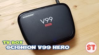 SCISHION V99 Hero  простой TV BOX с 4 гигабайтами оперативки Полный обзор [upl. by Baily]