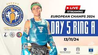 2024 European Muaythai Championships Pristina KOS  Day 5  Live Stream  Ring A [upl. by Ihp]