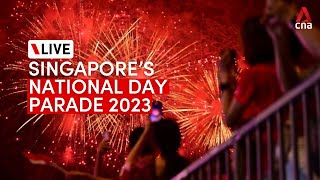 LIVE HD NDP 2023 Singapore celebrates 58th birthday with National Day parade at Padang [upl. by Anirbed967]