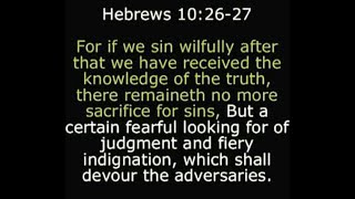 Hebrews 102627 What is this Fiery Indignation judgment that the writer of Hebrews warned about [upl. by Yelram]