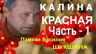 Аудиокнига Василий Шукшин  Калина Красная часть 1 [upl. by Navillus]