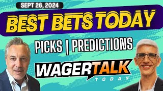 Free Best Bets and Expert Sports Picks  WagerTalk Today  UFC amp NFL Week 4 Picks  92624 [upl. by Assetak]