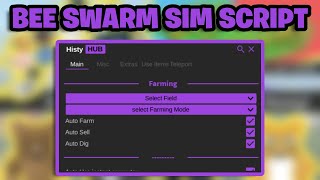 NEW OP Bee Swarm Simulator Exploit  ROBLOX [upl. by Shewmaker]