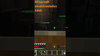 Maior aleatóriedade do minecraft kkk minecraft inscreva [upl. by Trinatte]