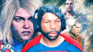 Injustice 2 Walkthrough Gameplay Part 9  Chapter 9 Supergirl Story Mode [upl. by Harikahs519]