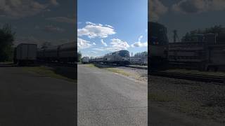 Amtrak P42DC 122 On Vermonter shorts amtrak p42dc vermonter amtraktrain passengertrain [upl. by Adnohrahs]