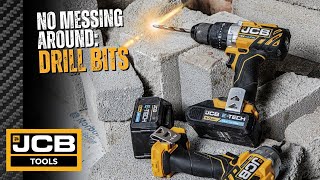 Masonry Drill Bits Made To Tackle Any Task  JCB Tools Quality Drill Bits [upl. by Nortyad]